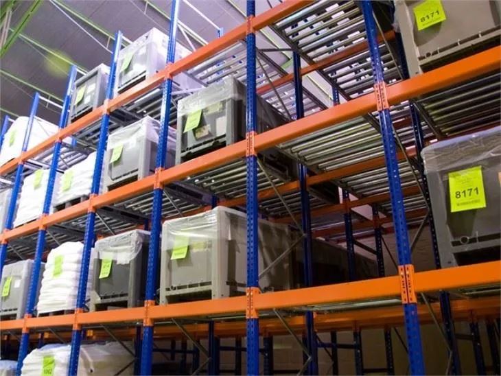 Warehouse Automatic Gravity Pallet Flow Rack